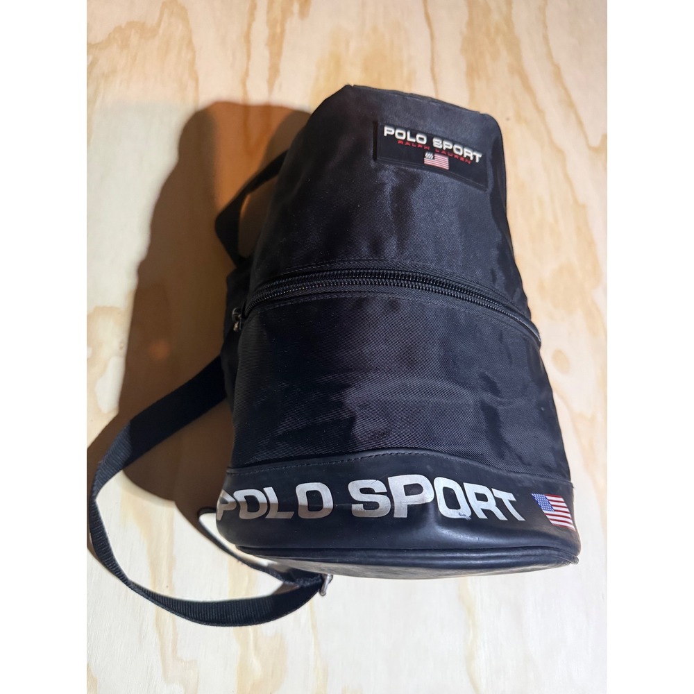 Polo Sport Ralph Lauren Black Nylon Bucket Bag‎ Sporty Casual